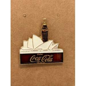 Vintage Badge Pin - Coca-Cola Sydney Opera House