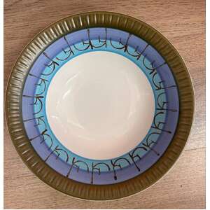 RETRO Casual Ceram Japan Stoneware Serving Bowl - 8008 - Twilite