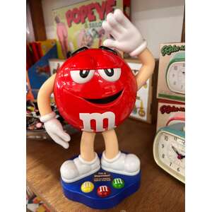 M&M's Dispenser - Red Standing Lolly Jar 2012