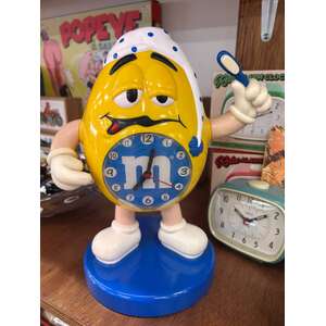 M&M's Alarm Clock - Yellow Bed Time 2000s