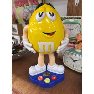 M&M's Dispenser - Yellow Standing Lolly Jar 2012