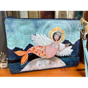 Mermaid Zip Pouch Purse - Michelle Allen