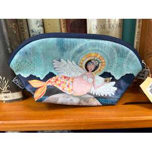 Mermaid Zip Pouch Makeup Bag - Michelle Allen