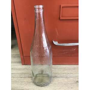 VINTAGE Lincoln Springs Embossed Bottle | Port Lincoln SA