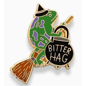 Bitter Hag - Enamel Lapel Pin - Jubly-Umph