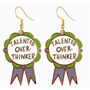 Talented Over-Thinker Earrings - Jubly-Umph Originals