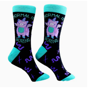 Normal Is Boring Socks - EU Size 36-40 - Jubly-Umph