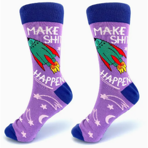 Make Sh!t Happen Socks - EU Size 41-45 - Jubly-Umph