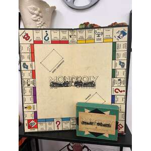 VINTAGE 1936 Monopoly Australian - John Sands - Near Complete