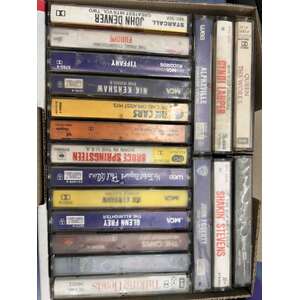 VINTAGE 1980s Cassette Tapes - Lot of 19 - Various Artists (Lot 2)
