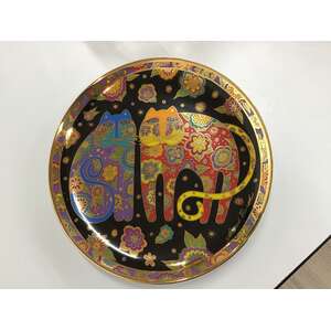 Flowering Felines Laurel Burch 1995 - Franklin Mint Plate