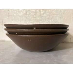 RETRO Johnson of Australia Brown Cereal  Bowls x 3