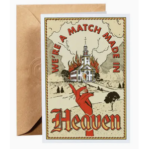 Match Made in Heaven - Blank Greeting Card - Gold St. Press