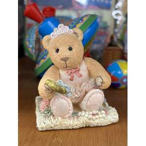 RETRO FIGI Snuggle Buddies Figurine - Bobbi Bear - "So Pretty In Pink" - 1996
