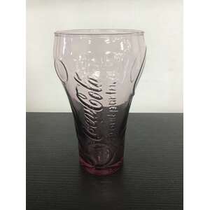 McDonald's Coca Cola London Olympics 2012 Drinking Glass - Purple Gymnastics 