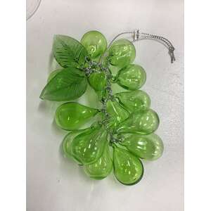 Glass Grapes - Green - Hand Blown