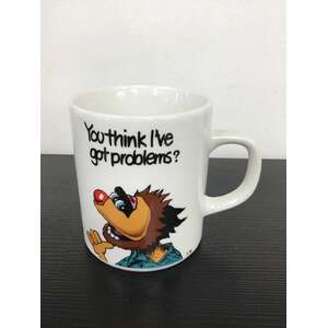 Agro Hungry Jacks Mug - You Think I've Got Problems? - 90's TV
