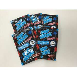 Pop Rocks Magic - Strawberry Popping Candy Tongue Painter - Retro Candy - 5 x 6g Packs