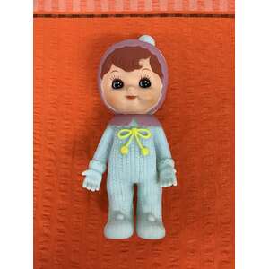 RETRO Style Vinyl Doll - 20 cm Pale Blue