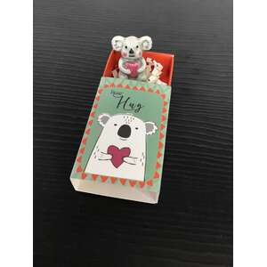 Bear Hug Matchbox Memory Token - Koala Bear 