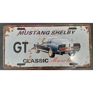 GT Mustang Shelby | Classic Muscle Car | Tin Sign