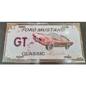 Ford Mustang GT Red | Classic Muscle Car | Tin Sign