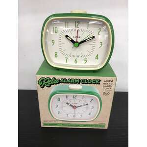 Alarm Clock - Leni - Bedside Desk Clock - Green