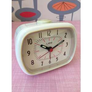 Alarm Clock - Leni - Bedside Desk Clock - Ivory