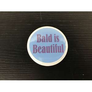 Bald Is Beautiful 58mm Magnetic Bottle Opener
