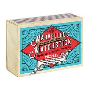 Magnificent Matchstick Puzzles | Ages 8+ | Professor Puzzle