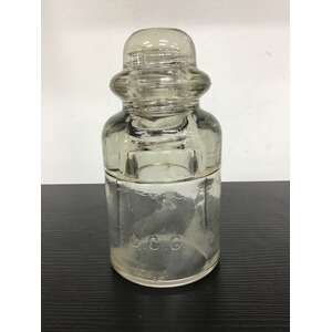 VINTAGE Glass Insulator CCG No 42