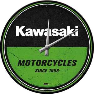 Nostalgic Art Kawasaki Motorcycles Wall Clock | 30 cm
