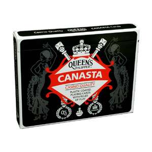 Queen’s Slipper Canasta Playing Cards Double Deck | Casino Slip | Australian Made