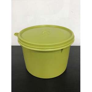 RETRO Tupperware Olive Green Canister | Made In Australia