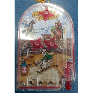 Mini Retro Pin Ball Game - Cowboy