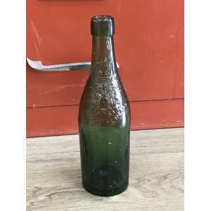 VINTAGE Green Johnson Liverpool Compass Trademark Beer Bottle
