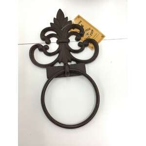 Vintage Style Cast Iron Towel Ring