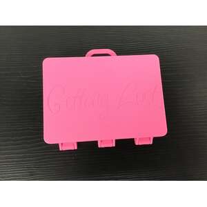 Getting Lost Empty Suitcase Container | Pink Spring Blossom