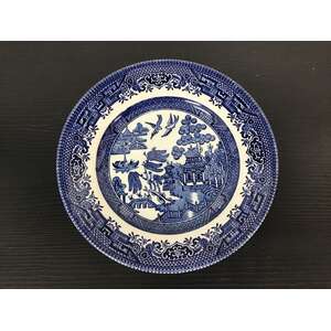 Churchill Blue Willow Side Plate | 16.5 cm Diameter