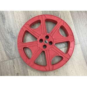 VINTAGE Tuscan Australia Plastic 35 mm 1200 Foot Film Reel | Red