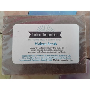 Walnut Scrub - Handmade Soap - Australian