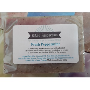 Fresh Peppermint - Handmade Soap - Australian
