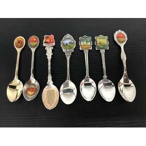 VINTAGE Souvenir Spoons | Northern Territory Australia | Lot of 7