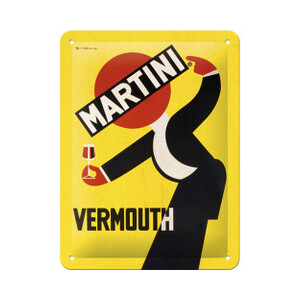 Martini Vermouth - Tin Sign - Retro