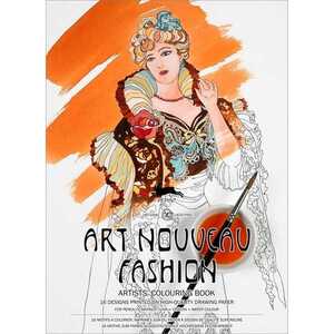 Art Nouveau Fashion Colouring In Book