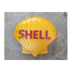 Large Shell Clam - Cast Iron Sign