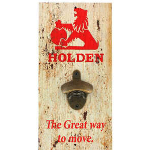 Holden The Great Way to Move Wall Bottle Opener