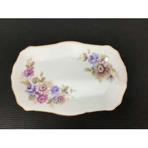 VINTAGE Westminster China Floral Plate | Bernice