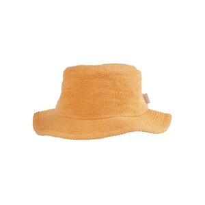 Terry Towelling Bucket Hat - L - Mango Orange