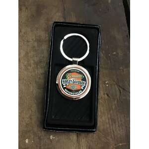 Genuine Harley Metal Keyring | Retro Keychain